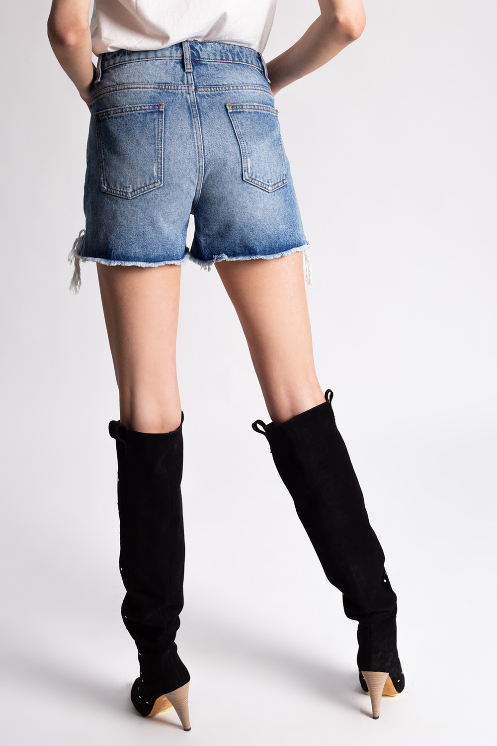 Iro sales denim shorts